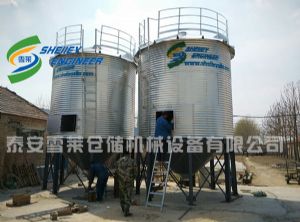 国内客户金年会金字招牌信誉至上首页:钢板仓安装