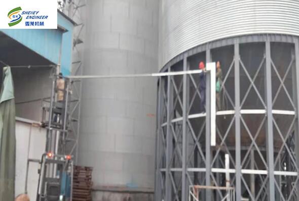 山东烟台饲料厂金年会金字招牌信誉至上首页:钢板仓项目安装